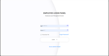 Employee Leave Management System